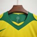 Brazil 2004 Home Yellow Soccer Jersey